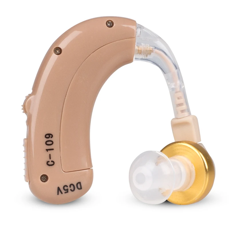 China Manufacturer BANGLIJIAN Noise Cancelling Rechargeable Digital hearing Aid BTE Hearing Amplifier