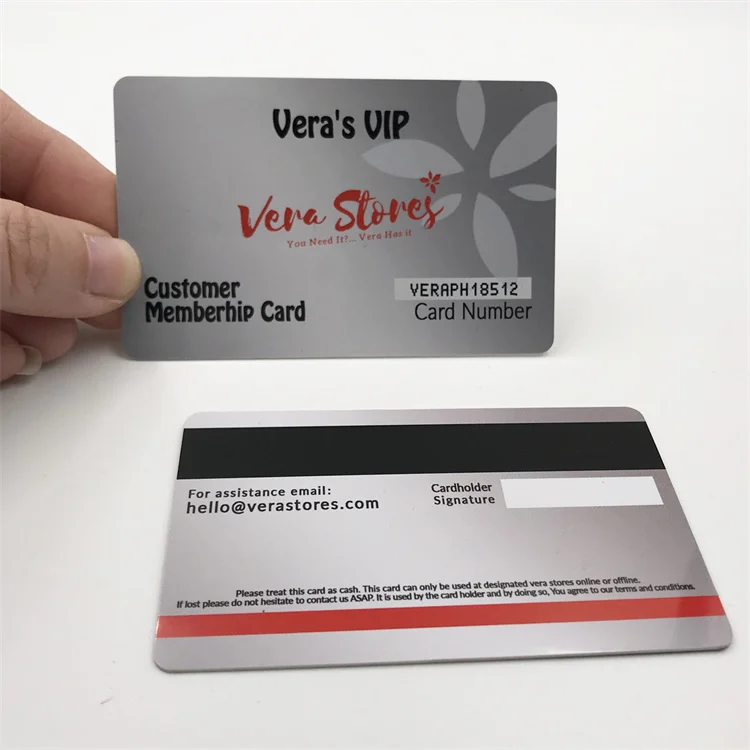 Low cost White PVC card