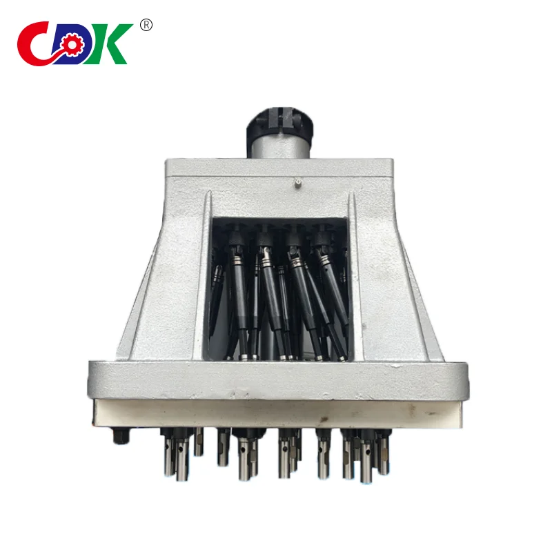 Low Price 2-18 Axis U-type Square Adjustable Multi Spindle Head with Long Service Life for Drilling or Tapping Machine