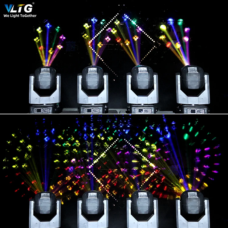 VLTG 14r 295w beam moving head light and flight case for stage concert show beam moving head 295