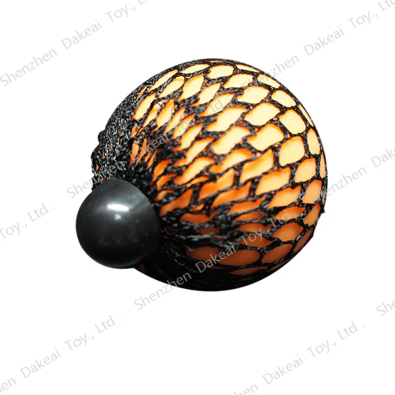 
6cm/7cm Factory Direct Fun and Novel Non-toxic Soft TPR Rubber Squeezing Stress Relief Vent Ball 