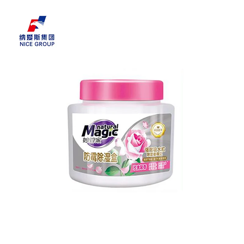 White Moisture Absorber  Bathroom Wardrobe desiccant Anti-Mold  Deodorizer Dehumidifier box Desiccant