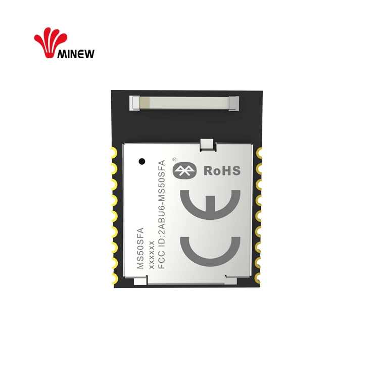 Самый дешевый металлический защитный беспроводной модуль bluetooth 5,0 с антенной