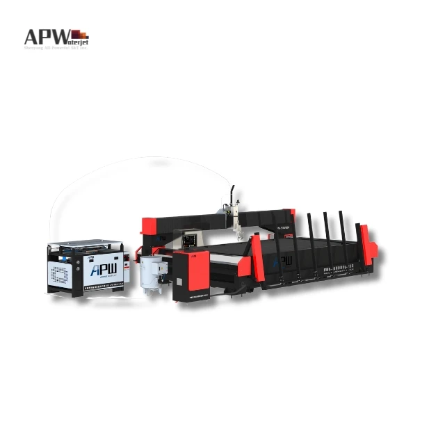 Автоматическая машина для резки стекла высокого давления waterjet cnc с конкурентоспособной ценой