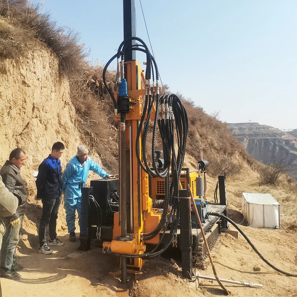 2023 г. Hengwang полностью гидравлическое геофическое геотехническое оборудование буровая установка с алмазным сердечником для открытой ямы