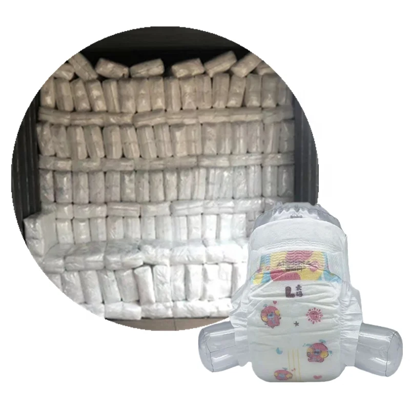 Wholesale a Grade Kids Nappies Hot Sale Economic First Free Sample Disposable Baby Diaper Supplier in China