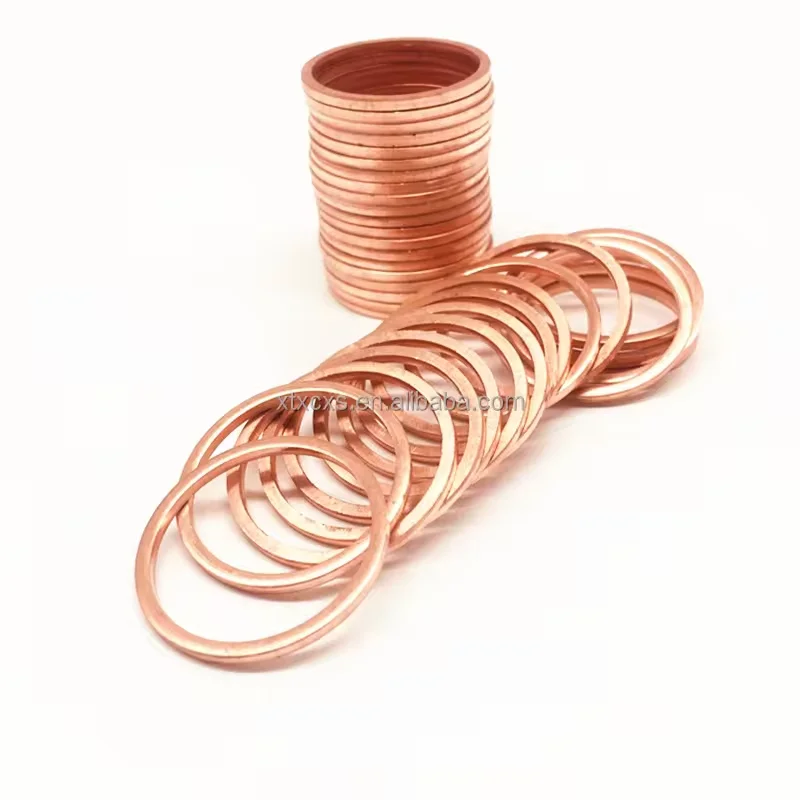 Метрическая твердая медная уплотнительная шайба DIN 7603A