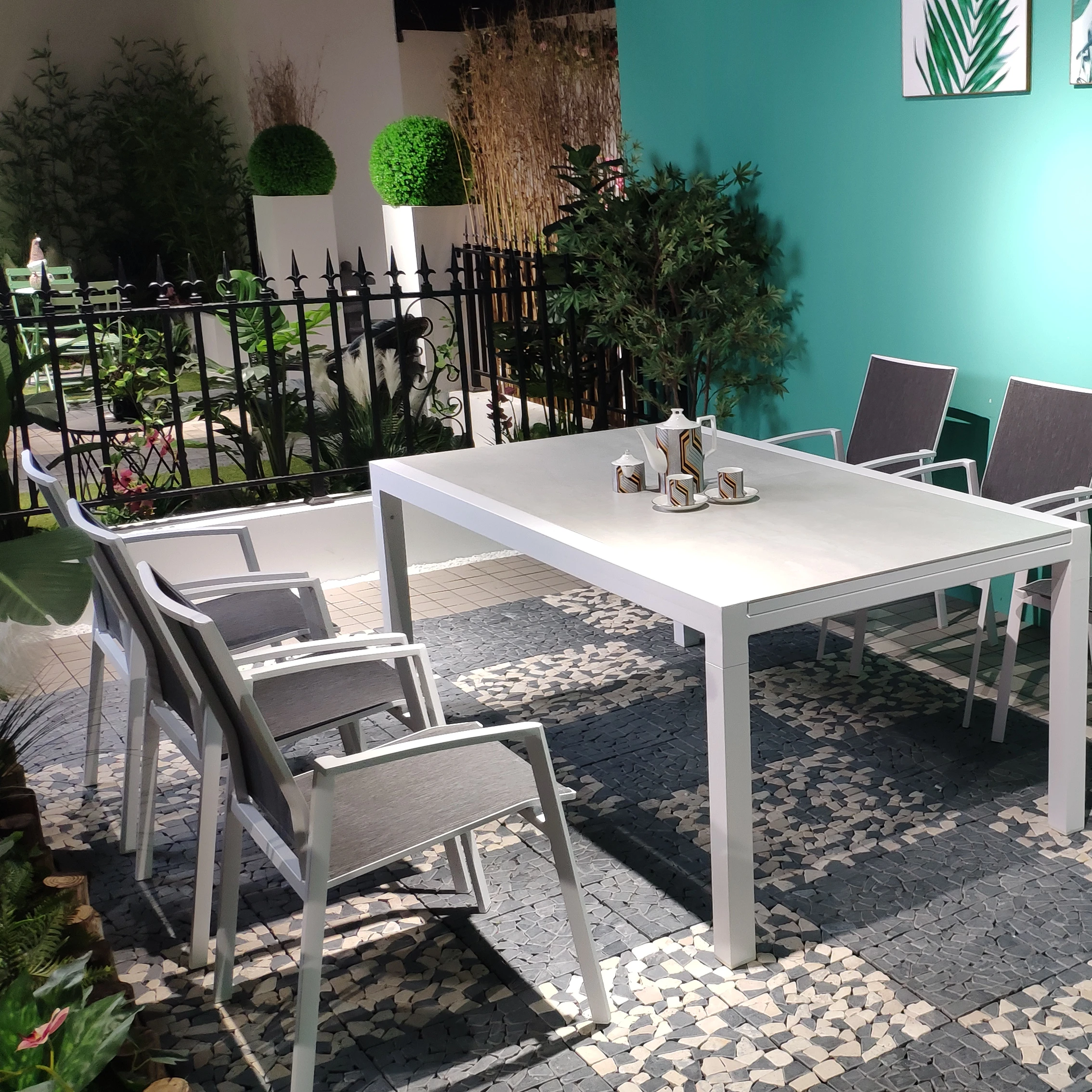 Wholesale Various Chair Customization Aluminum Modern Garden Outdoor Dining Patio