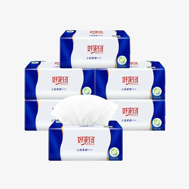 Первоначально оплащенной древесной массы, без флуоресцентный осветитель трехслойная целлюлоза, не бывшая в употреблении и бумага 3 слоя туалетная бумага