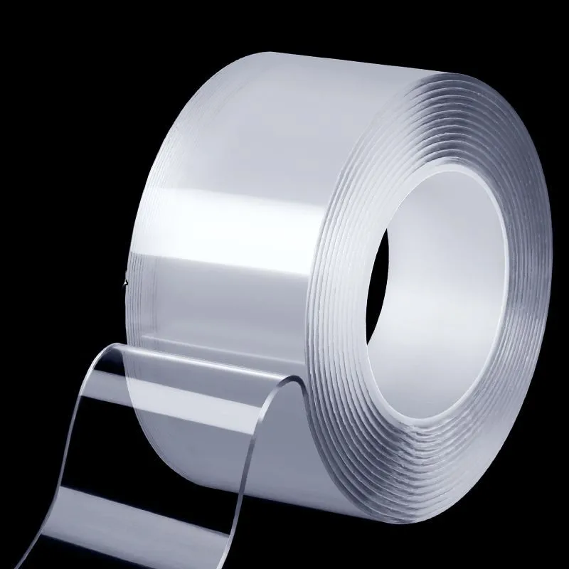 MICRO ACRYLIC PREMIUM SUCTION  BLACKADHESIVE CLOTHES BUBBLE SIDED NANO TAPE