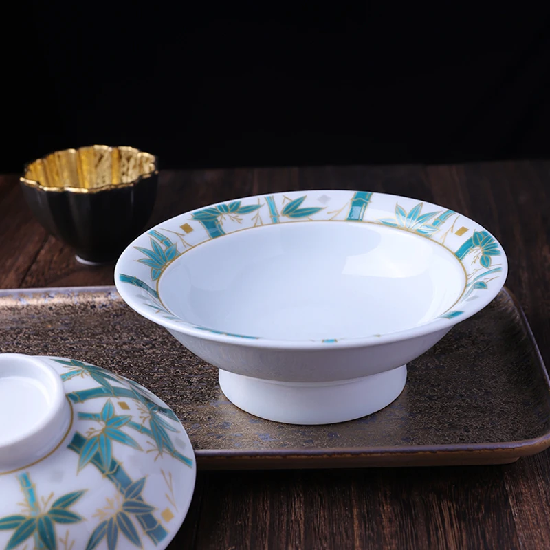 Ceramic Bowl Dinnerware Set Decorative Retro Container Luxury Quantity Japanese Dishes