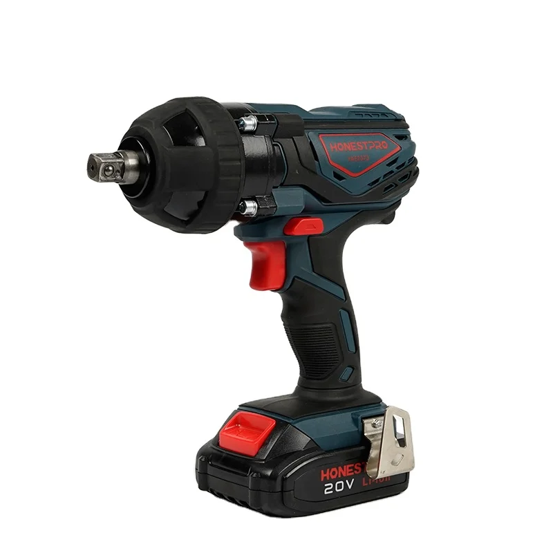 
High Torque 20 Volt 2Ah Lithium Battery Charger Cordless Impact Electric Wrench 