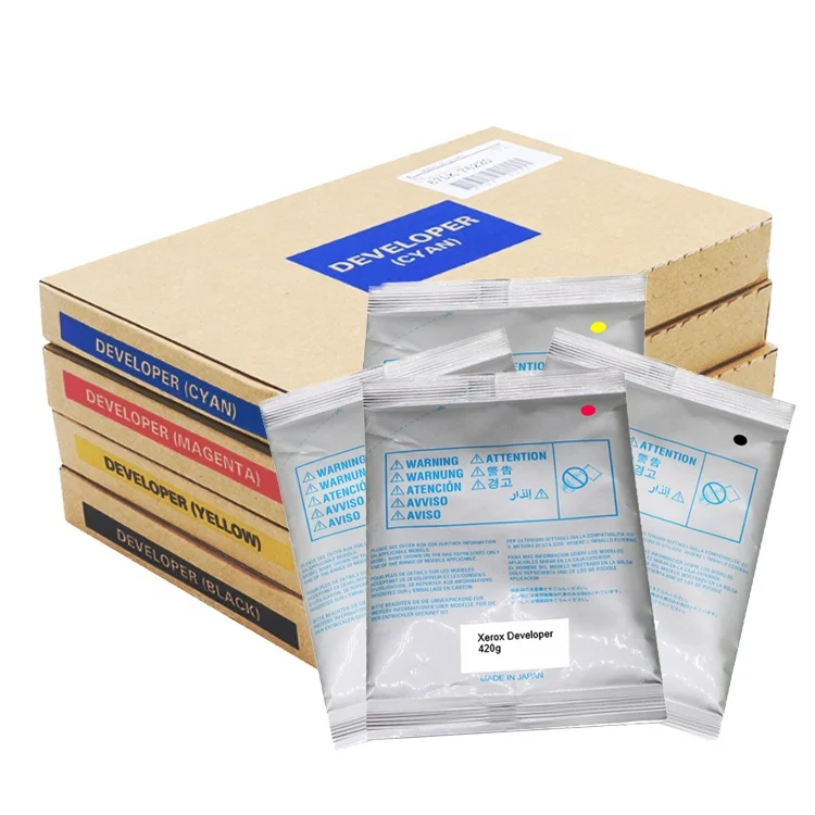 Original quality Compatible developer Powder for Xerox Docucolor 250 252 260 Versant 80 180 DC 700i Color C75 C70 C60 560 7855