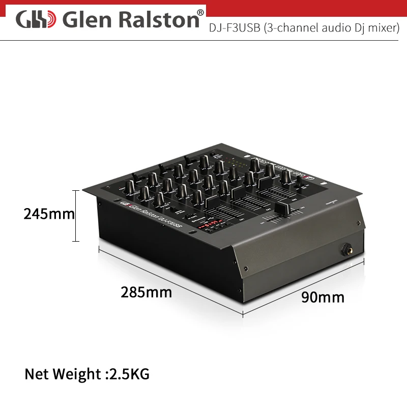 Dj Controller New Design Usb Interface Audio Mixer