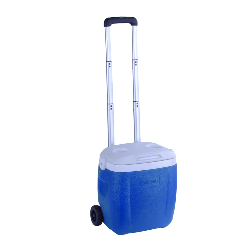 40 liter Ice Chest Portable Plastic Ice Box Large Cooler Vehicle Storage Box Thermal Insulated Coolers Box