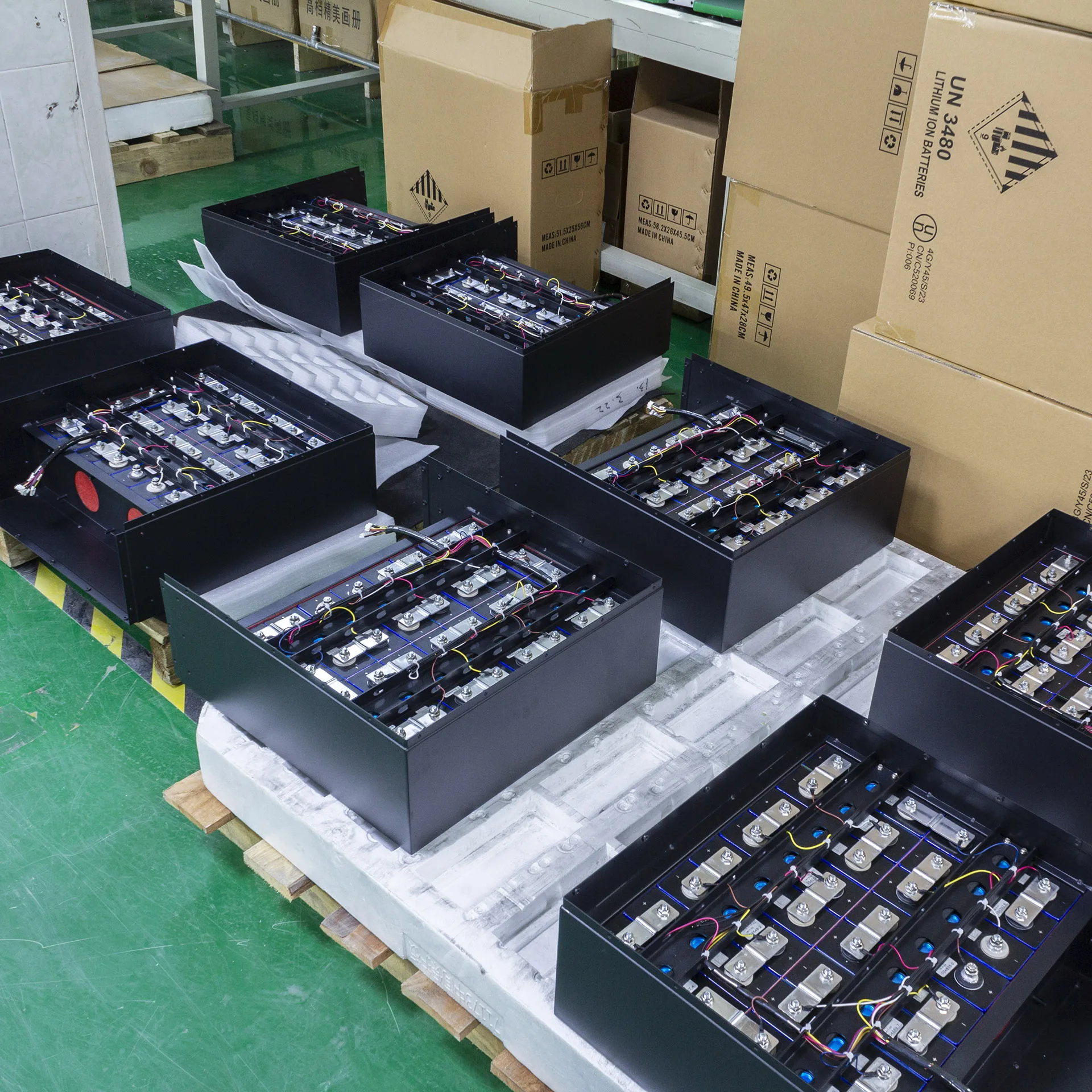 LiFePO4 10kwh 50 kwh 24V 48V 100Ah 200Ah 280Ah solar lithium-ion server solar system rack mounted battery pack intelligent BMS