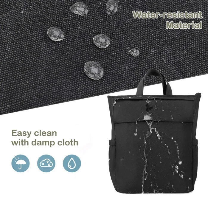 Diaper Bag Backpack Stylish Small Baby Nappy Bag Multi-function Waterproof Lightweight with Insulated Pocket