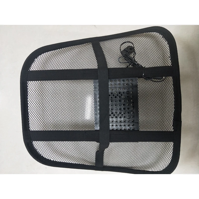New Car Seat Chair Massage Back Lumbar Support Mesh Black Cushion