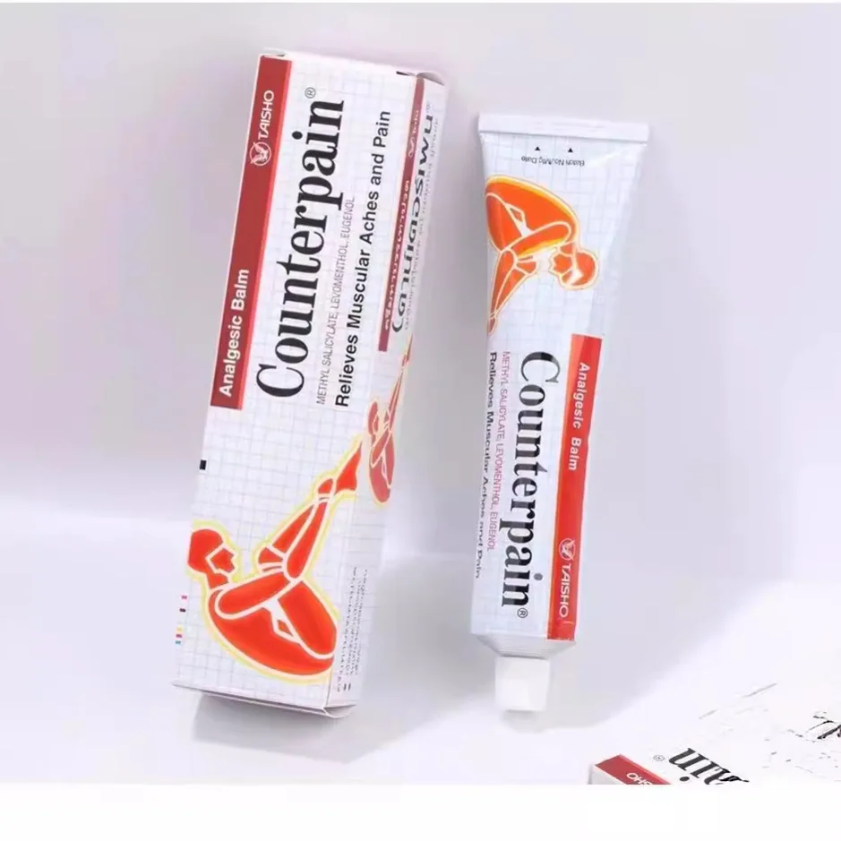 120g Thailand Counterpain Cool Hot Analgesic Balm Cream Arthritis Cream Relief Joint/Muscle/Back/Neck Pain Medical Plaster