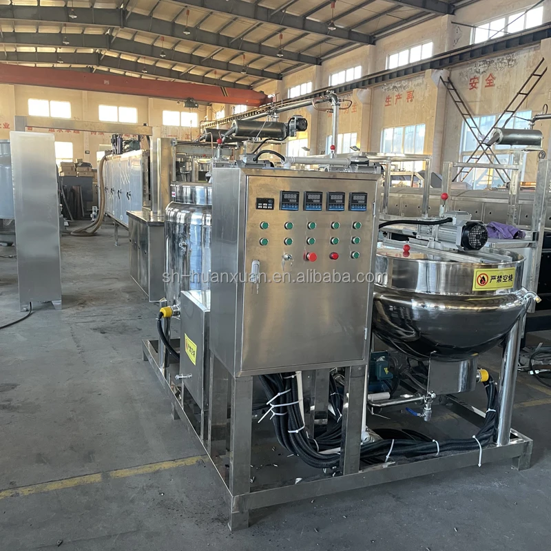 Chocolate Bean Plant Cotton Floss Vending Food Machinery Automatic Shanghai Candy Machine
