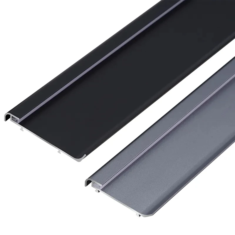 top quality Aluminium Profile Floor Skirting Board LED Sensor Light Skirting Baseboard Wall Base Board