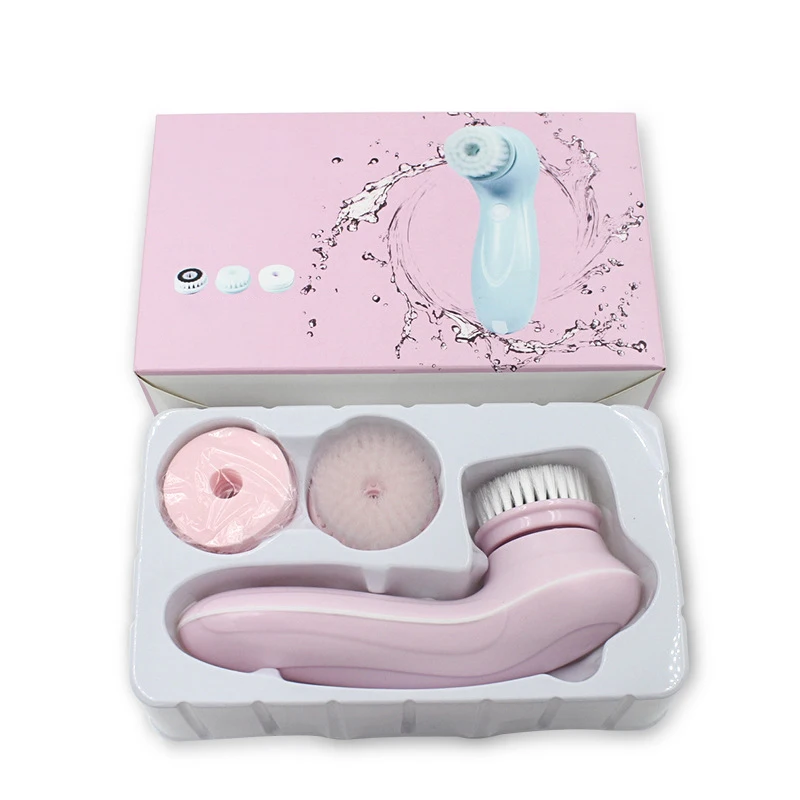 New electric face brush deep cleaning pores remove oil cleansing instrument handheld face wash cleansing instrument