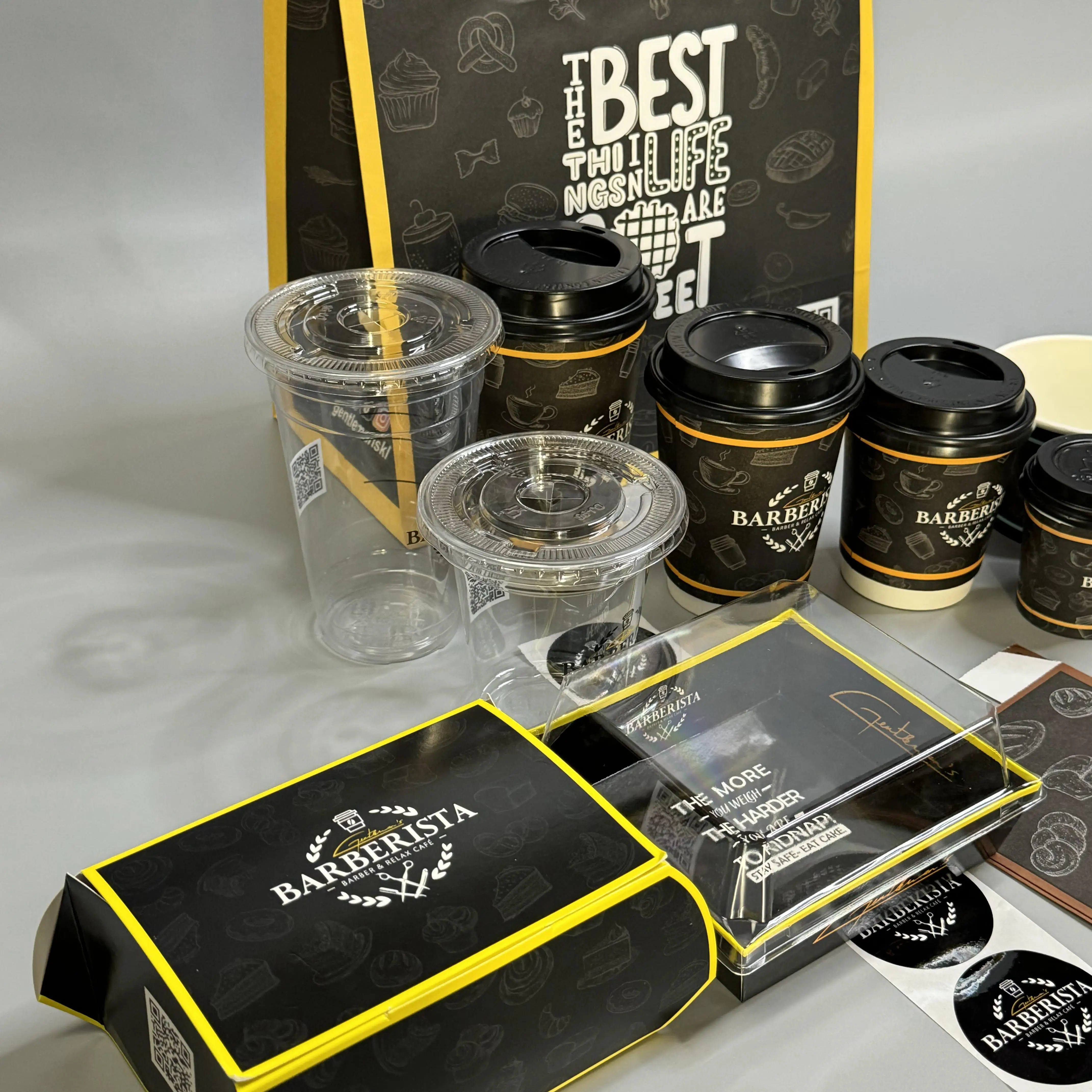 Biodegradable Food Container for Fast Food Restaurants Best Sale Custom Food Lunch Boxes High Quality Wholesale Price