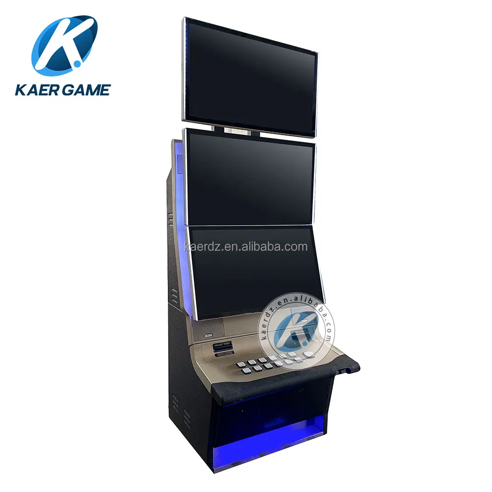 Hot Selling Vertical Dual Screen 22/27 Inch Touch Screen Arcade HELIX Skill Game Machine Metal Cabinet 88 Fortunes