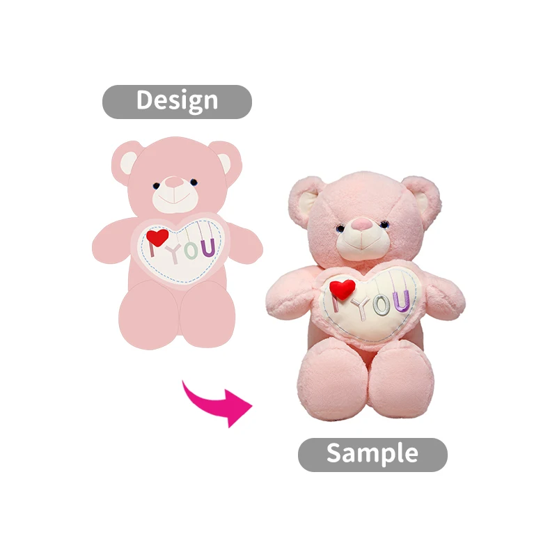 Custom Animal Plushie Toy Manufacturer Company Mascot Logo Customization Stuffed Pillow Plush Girl Doll