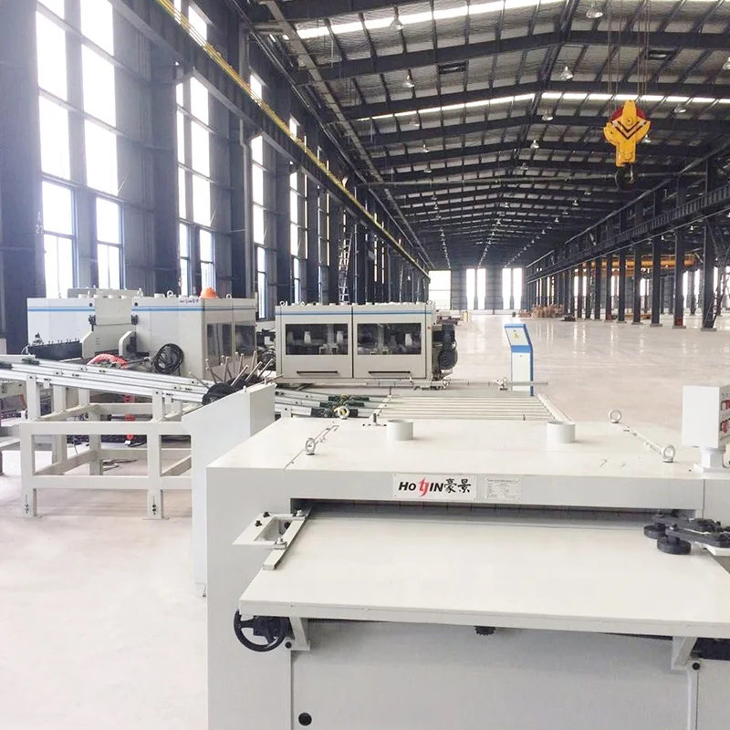 Factory Price Floor Cutting And Grooving Production Line