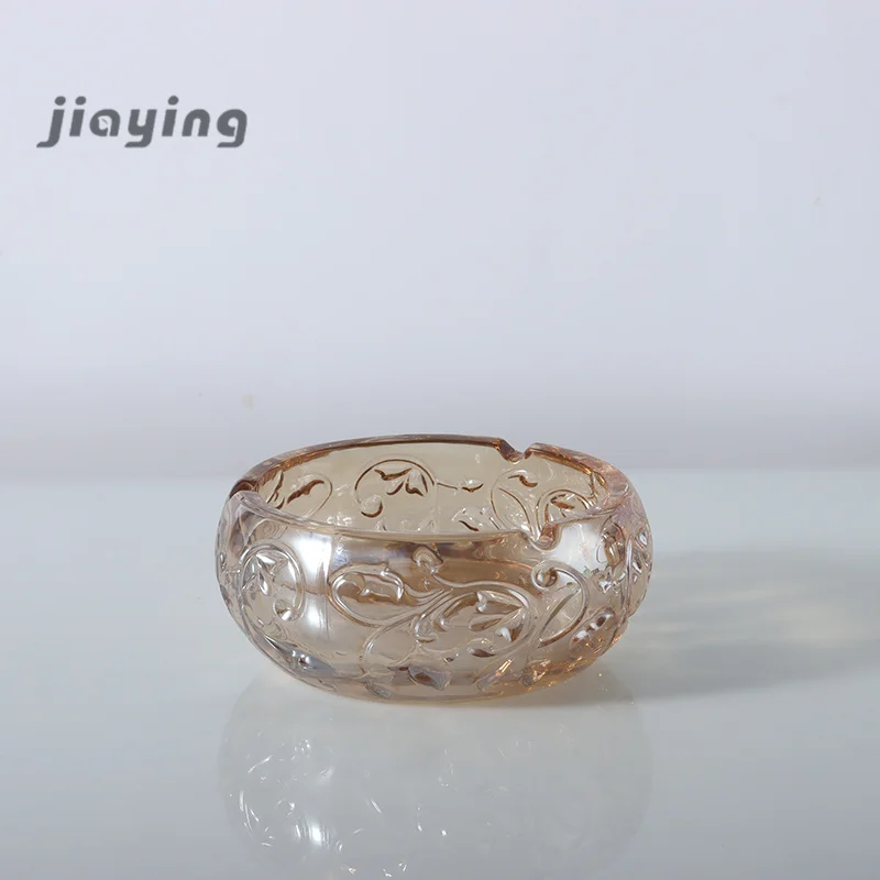 Nice Design Mini Clear Ashtray Glass Ashtray  Wholesale For Smoking