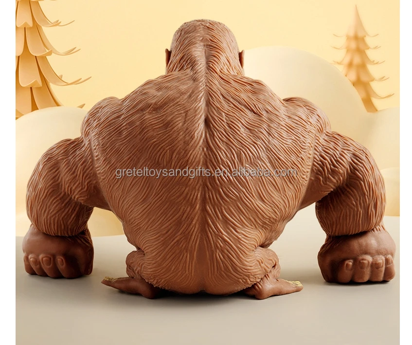 Gretel Toy Quality Memory Sand Stretchy Gorilla Explosion Pressure Relief Monkey Toy Stress Relieve Toy For Kids and Adult