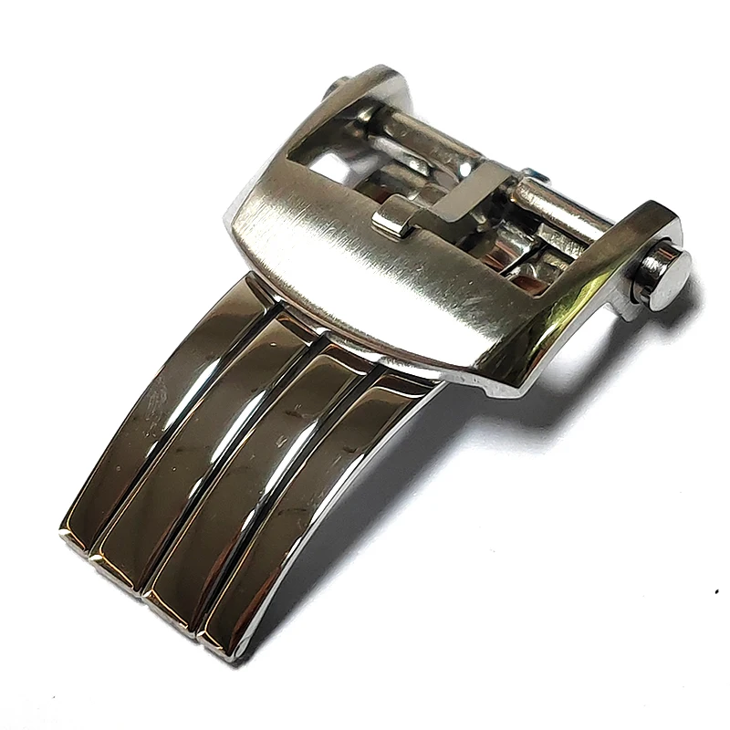 luxury deployment replacement butterfly 20mm watch buckle watch band clasp