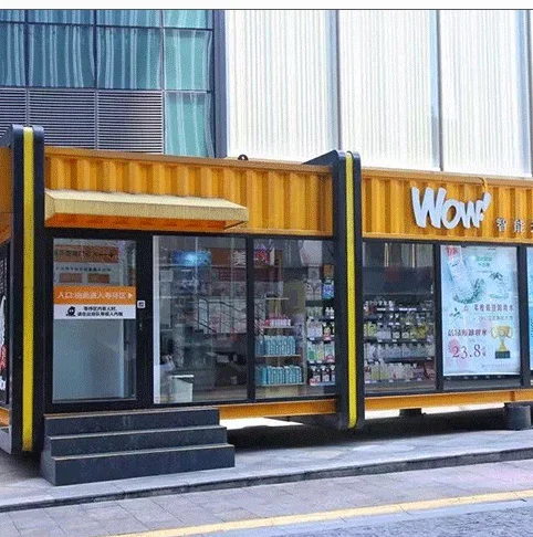 ULT-RF-05 40ft 20ft Container holiday portable house foldable  affordable Villa showroom tiny house container house capsule hotel