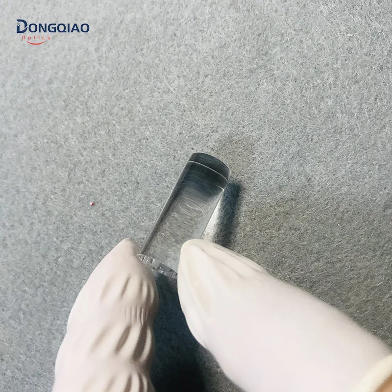 Оптический bk7 стеклянный плоский выпуклый цилиндрический объектив стержень цилиндрический объектив