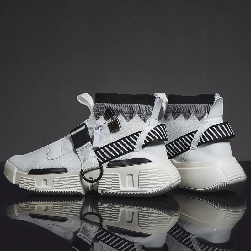 2019 New models hook loop high to help basketball shoes mesh breathable lightweight sneakers,wholesale sports shoes men