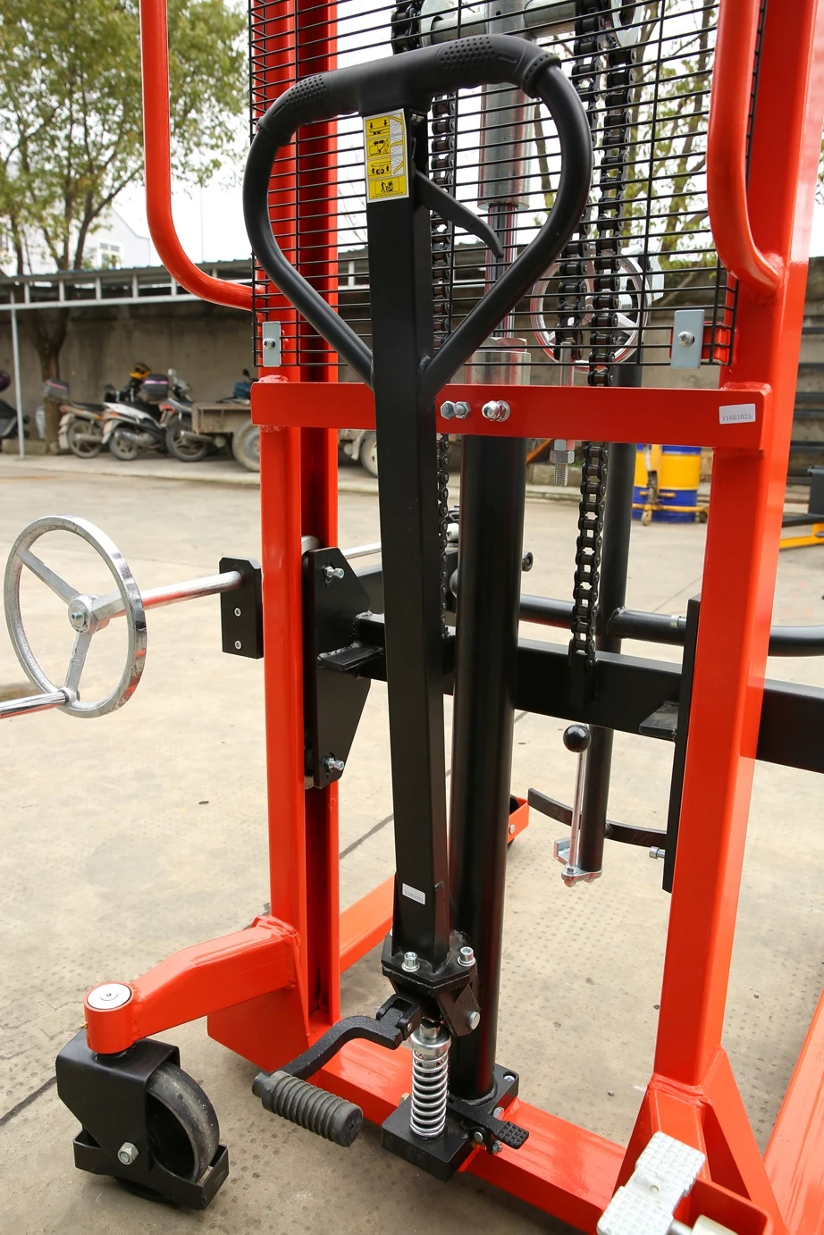 Заводская распродажа, ручной гидравлический ковшовый погрузчик, подъемный штабелеукладчик, круглая тележка, масляный барабанный грузовой насос