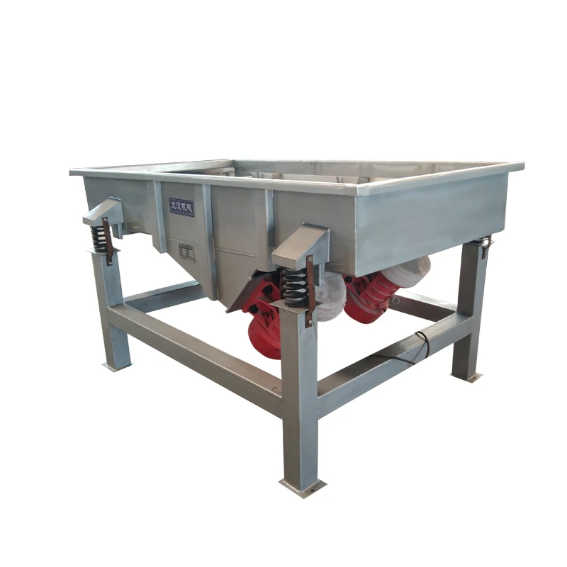 Xinxiang Dahan Dzsf1020 Stainless Steel 304 2-200Mesh Linear vibration screen for paper