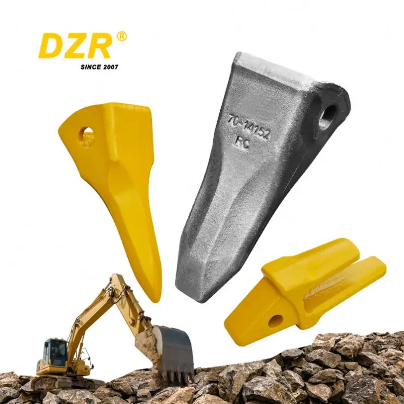 Tooth For Excavator 220-9092 Oem Dozer Point Ripper Tip excavator Cutter 9W2451 Tips No. 1U3302 9W2452  Bucket Adaptor Pc650