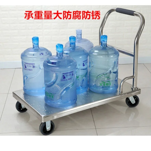 Removable Metal Storage Foldable Hand Cart / Dolly Truck for Medical Supplies Transport