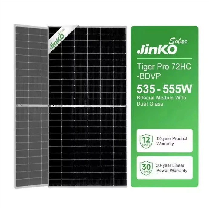 По заводской цене JINKO solar Tiger Pro 72HC-BDVP двухлицевая Дуэль стеклянная Солнечная Тепловая панель для солнечной системы