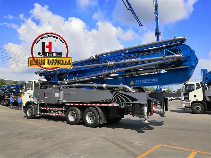CHINA good price 140m3 JH-5280-38 China concrete pump truck price of concrete pump