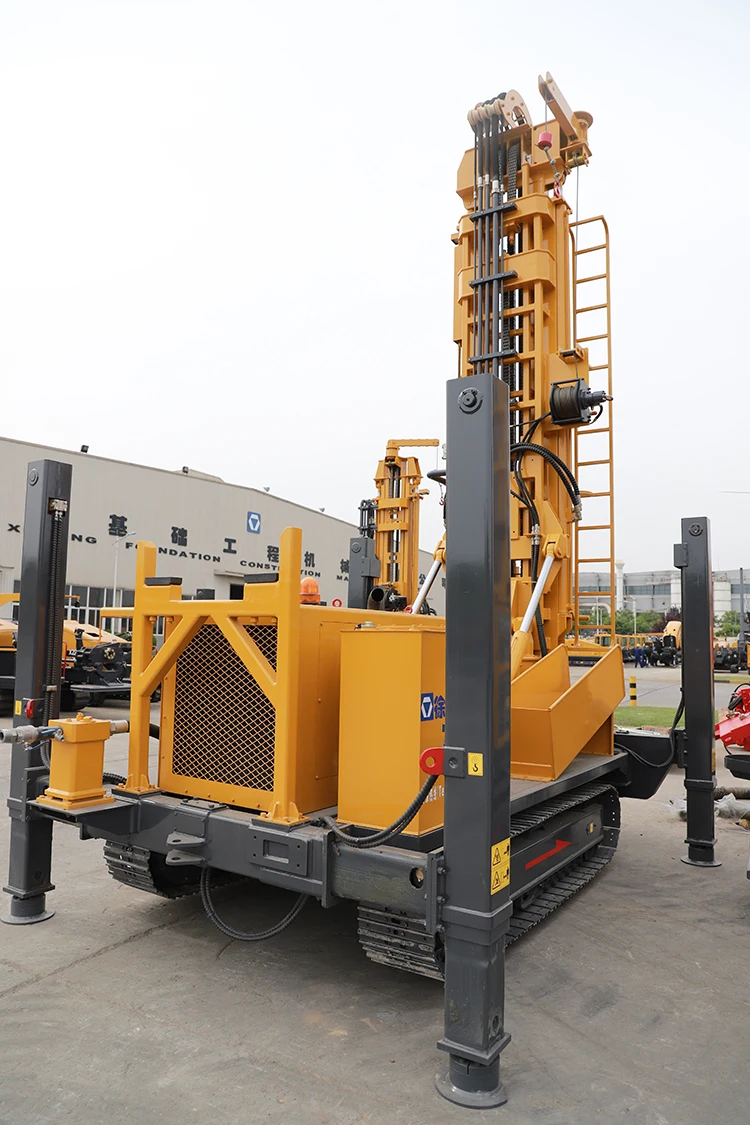Глубоководная гидравлическая буровая установка XCMG 700 м XSL7/350 для гусеничных скважин