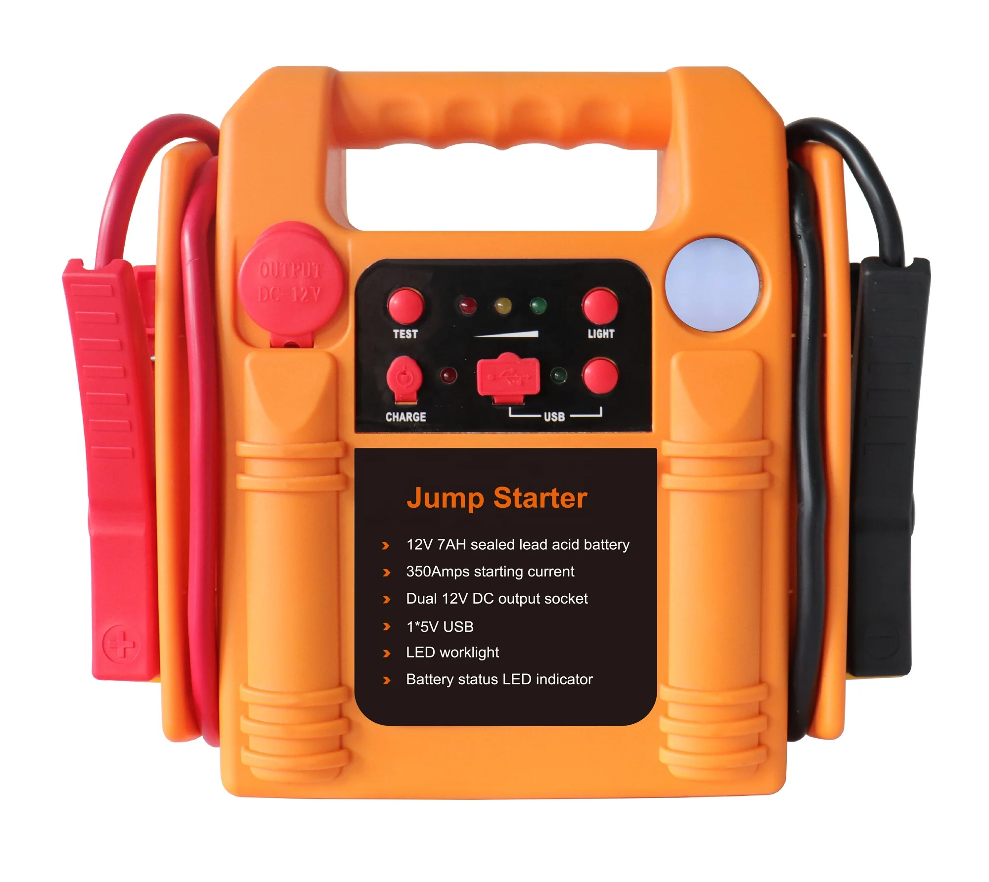 Mini Jump starter car booster power station simply emergency tool 12V jump start