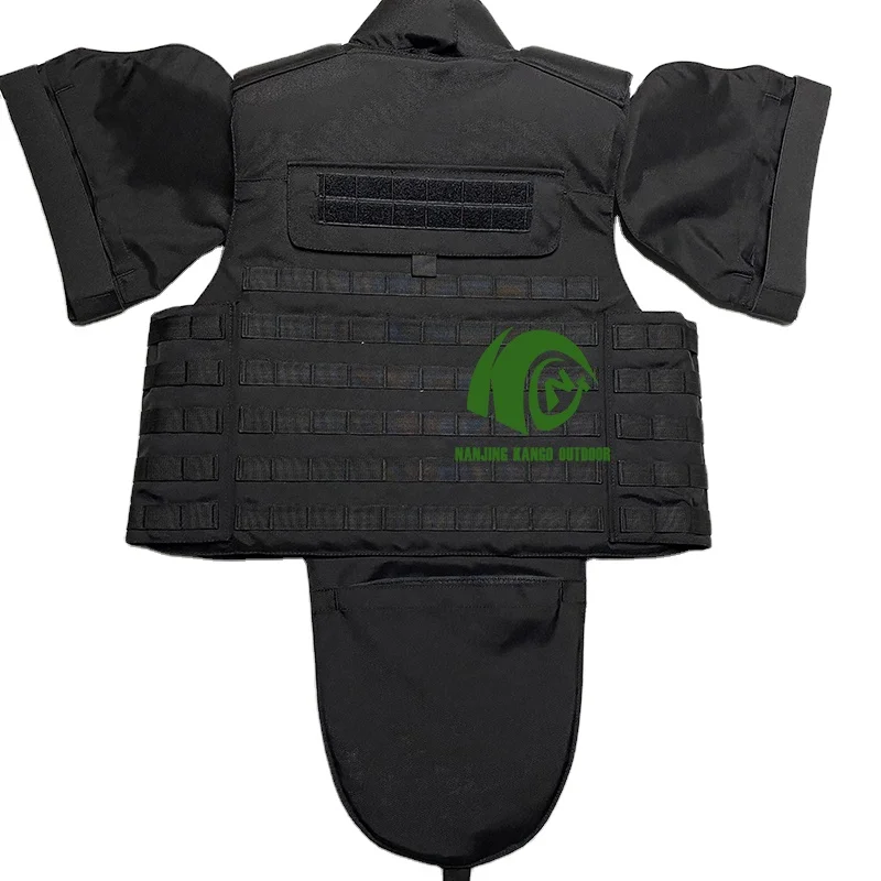 Полицейский пуленепробиваемый жилет безопасности на заказ с системой «Молле» мужской