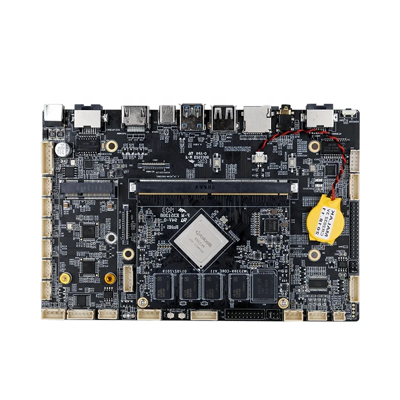 Mali-t860 Gpu 4 Гб + 32 ГБ, RK3399 Android Lvds мини Itx Промышленная материнская плата для интерактивных цифровых носителях рекламы