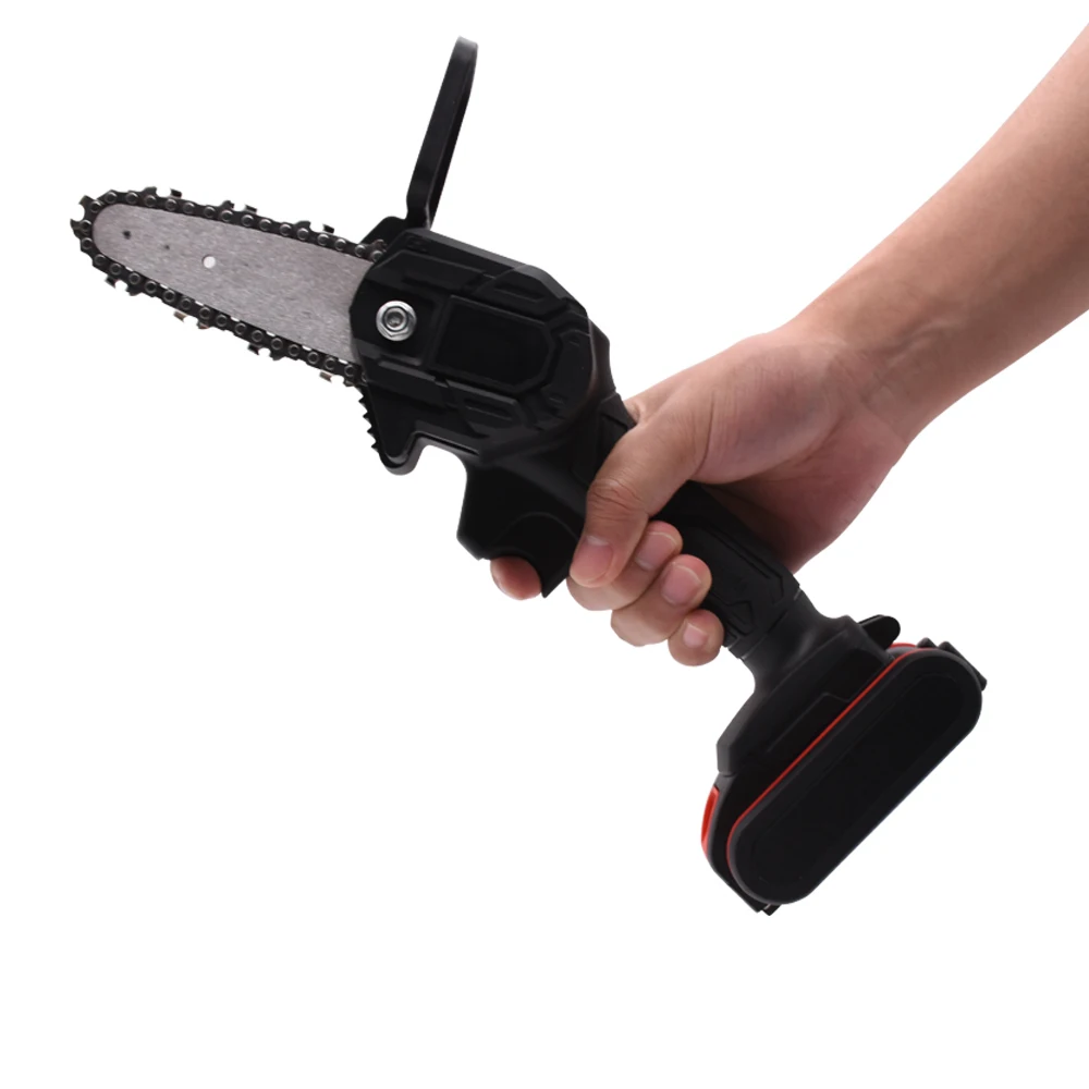 
21V 1500mAh Single Hand Saw, One handheld chainsaw for pruning and gardening 