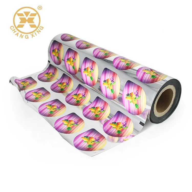 PP Bubble Tea Cup Plastic Coffee Milk Tea Fruit Juice Drinks Cup Sealing Packaging Film Lidding Film for Container Cover