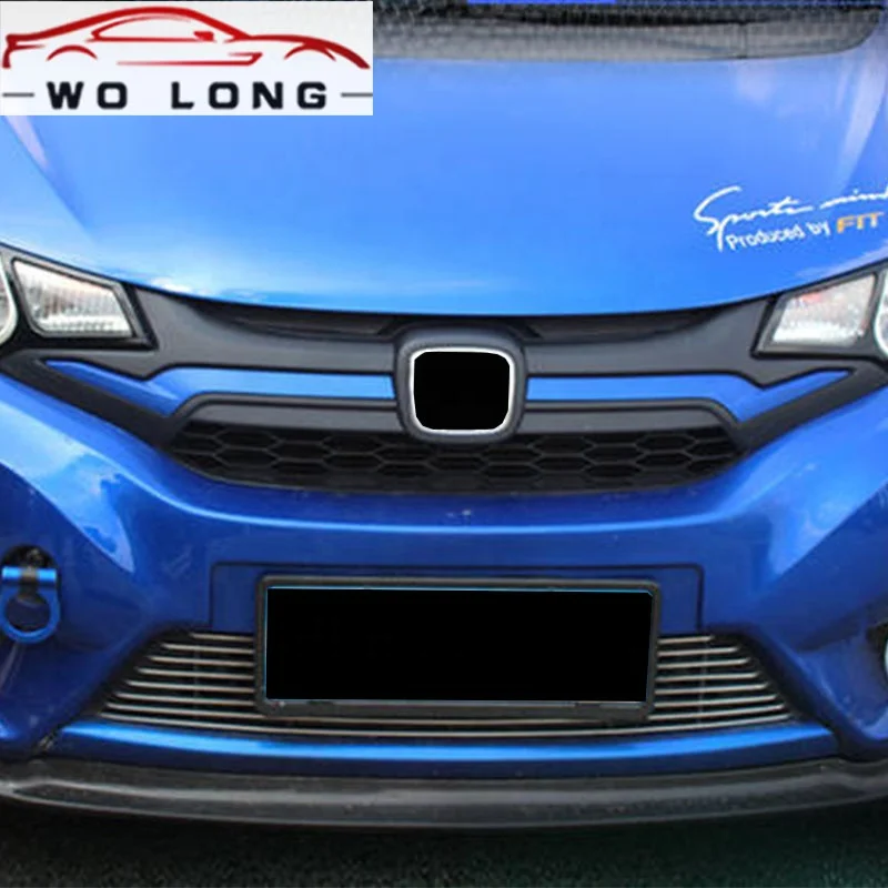 
High Quality Custom Plastic Grille Front Honeycomb Grille For Honda FIT 2014 2015 2016 2017 