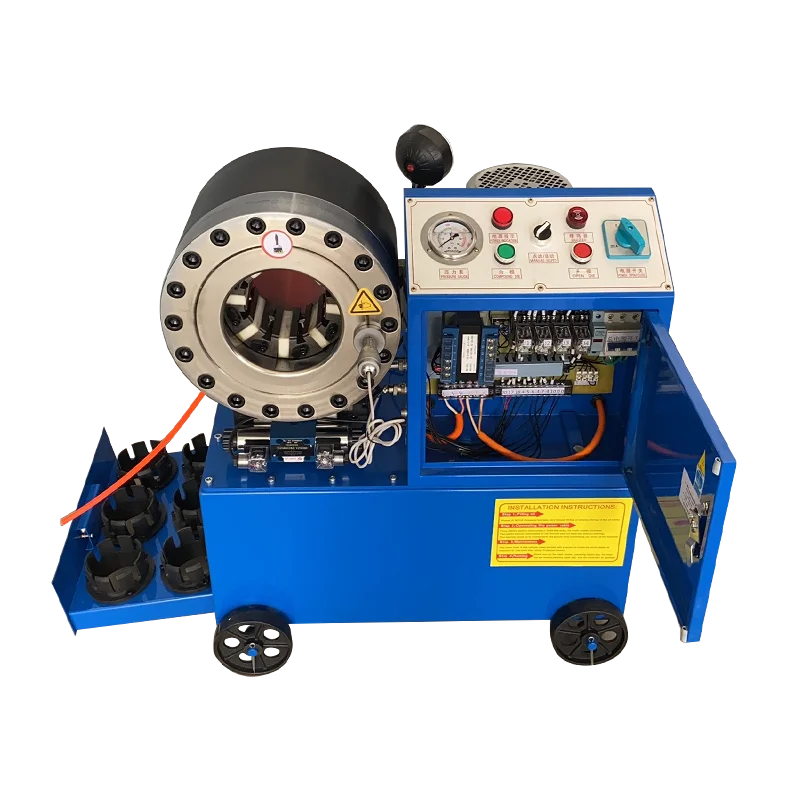 Portable 2inch used hose crimping machine crimper dx68 12 volt 24V industrial hydraulic hose press